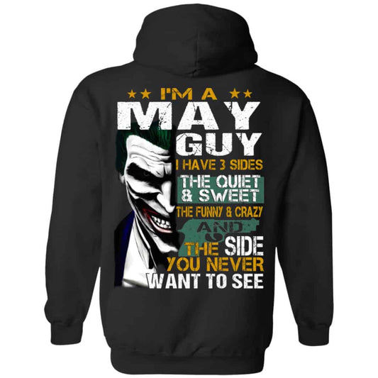 Joker May Guy Have 3 Sides The Quiet And Sweet Shirt, Hoodie, Tank
