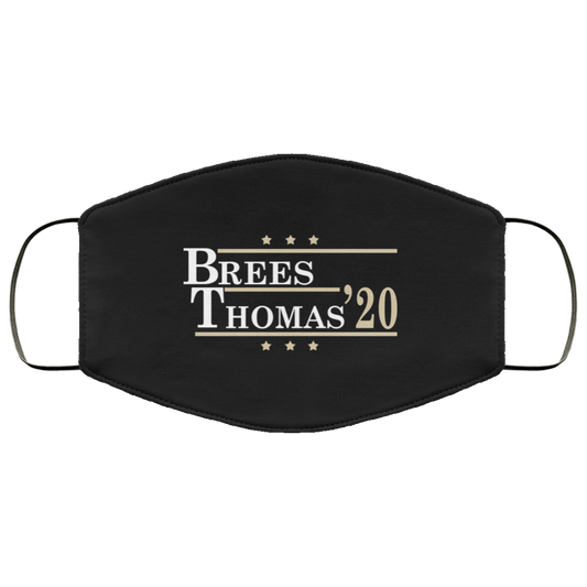Brees Thomas 2020 President Face Mask