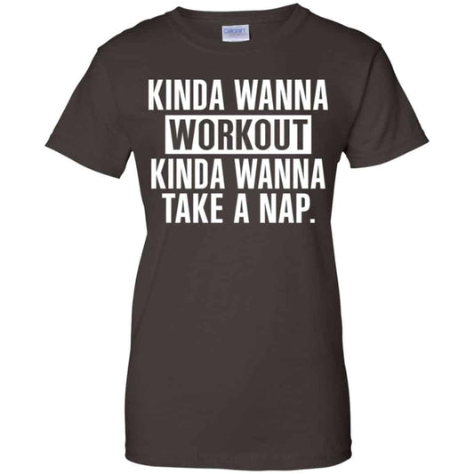 Kinda Wanna Workout Kinda Wanna Take A Nap Shirt, Hoodie, Tank