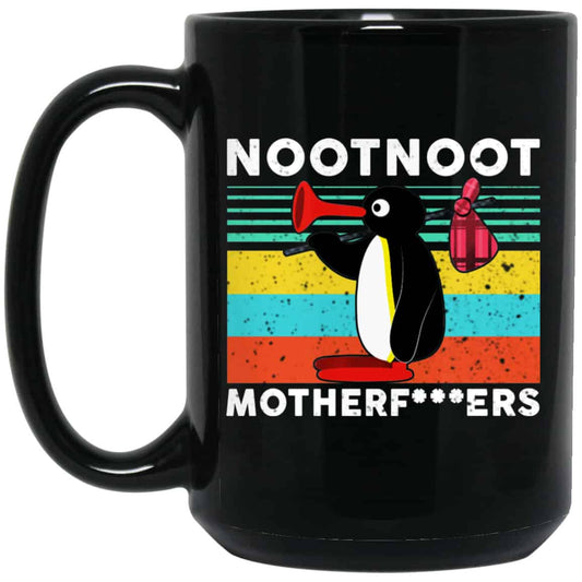 Pingu Noot Noot Motherfuckers Vintage Mug