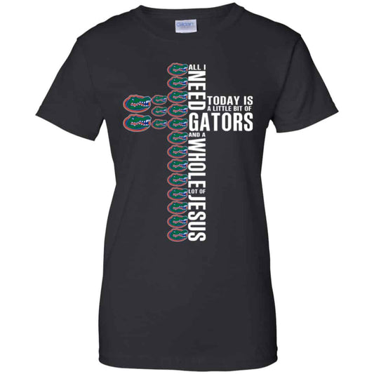 
	Jesus: All I Need Is A Little Bit Of Gators And A Whole Lot Of Jesus T-Shirts, Hoodie, Tank