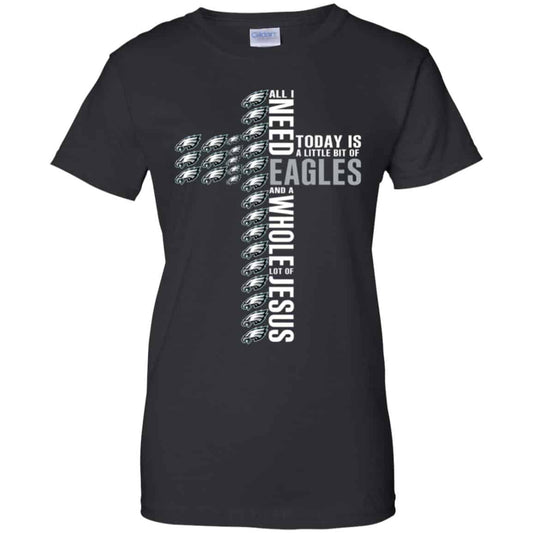 
	Jesus: All I Need Is A Little Bit Of Philadelphia Eagles And A Whole Lot Of Jesus T-Shirts, Hoodie, Tank