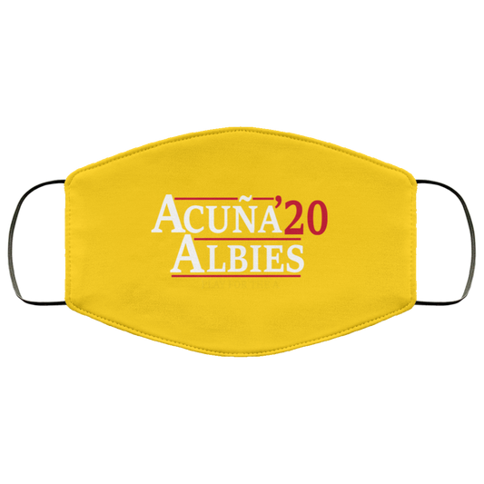 
	Acuna Albies 2020 Play For The A Face Mask