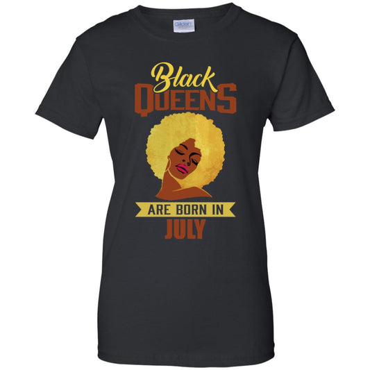 
	Black Queens Are Born In July T-Shirts, Hoodie, Tank