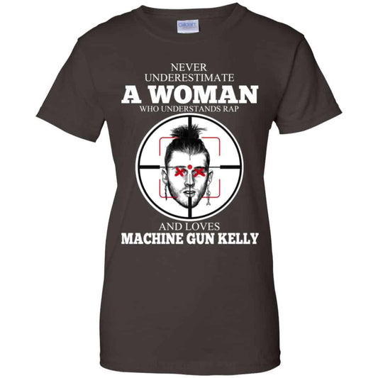 A Woman Who Understands Rap And Loves Machine Gun Kelly T-Shirts, Hoodie, Tank