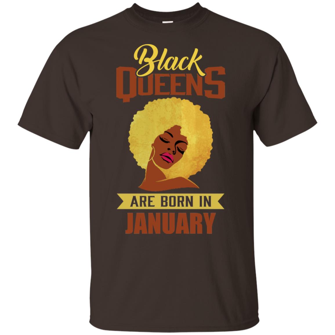 Black Queens Are Born In January T-Shirts, Hoodie, Tank