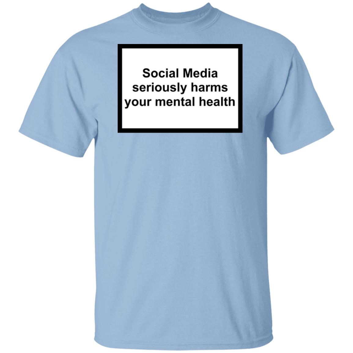 Social Media Seriously Harms Your Mental Health Shirt, Hoodie, Tank