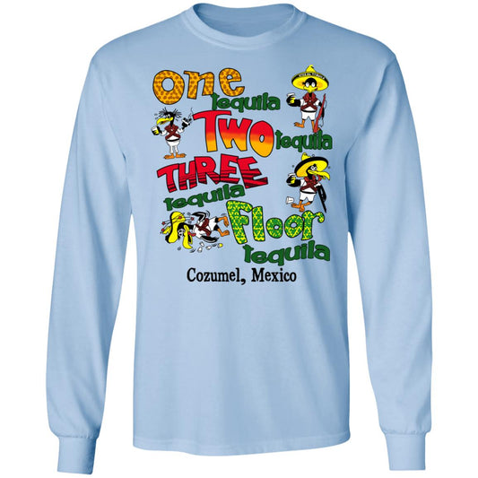 One Tequila Two Tequila Three Tequila Floor Mexico Shirt, Hoodie, Tank