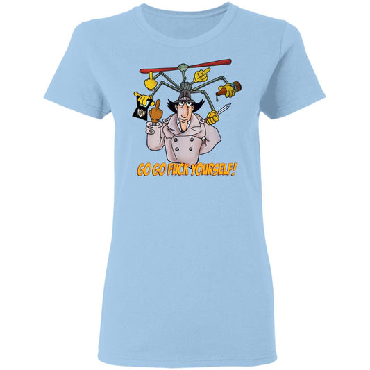 Go Go Fuck Yourself Gadget Detective Shirt, Hoodie, Tank
