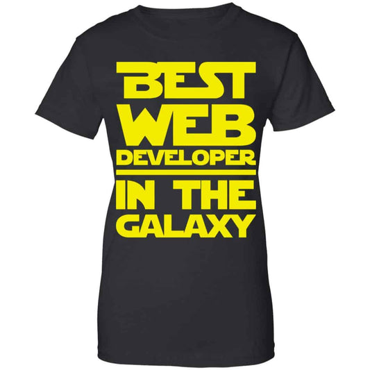 
	Best Web Developer In The Galaxy Shirt, Hoodie, Tank