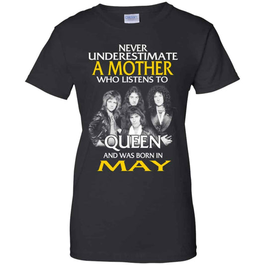 
	A Mother Who Listens To Queen And Was Born In May T-Shirts, Hoodie, Tank