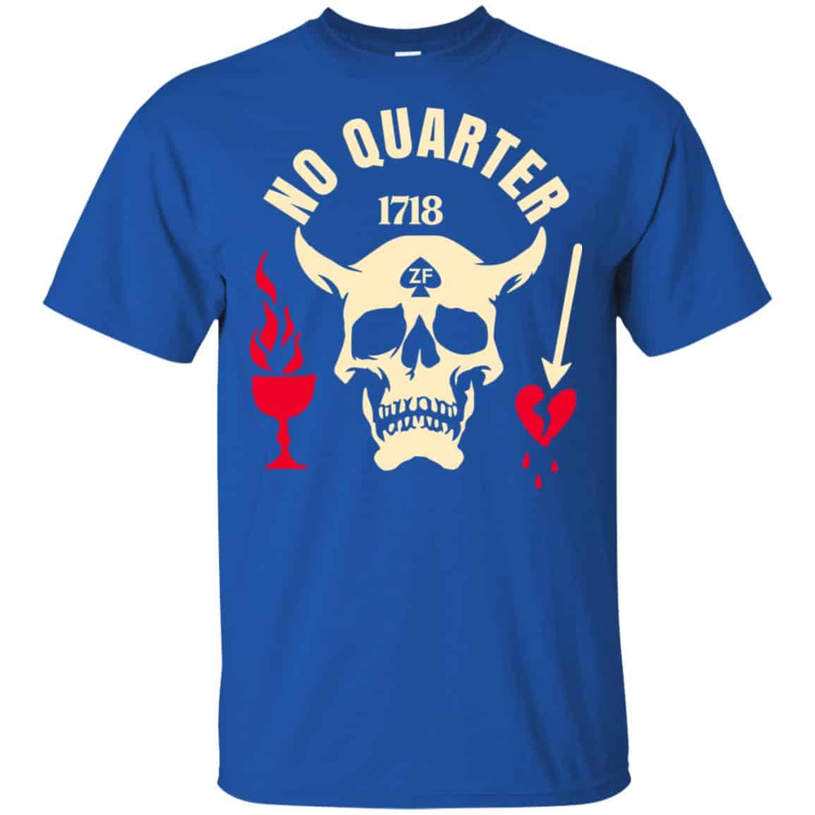 Black Beard No Quarter 1718 T-Shirts, Hoodie, Tank