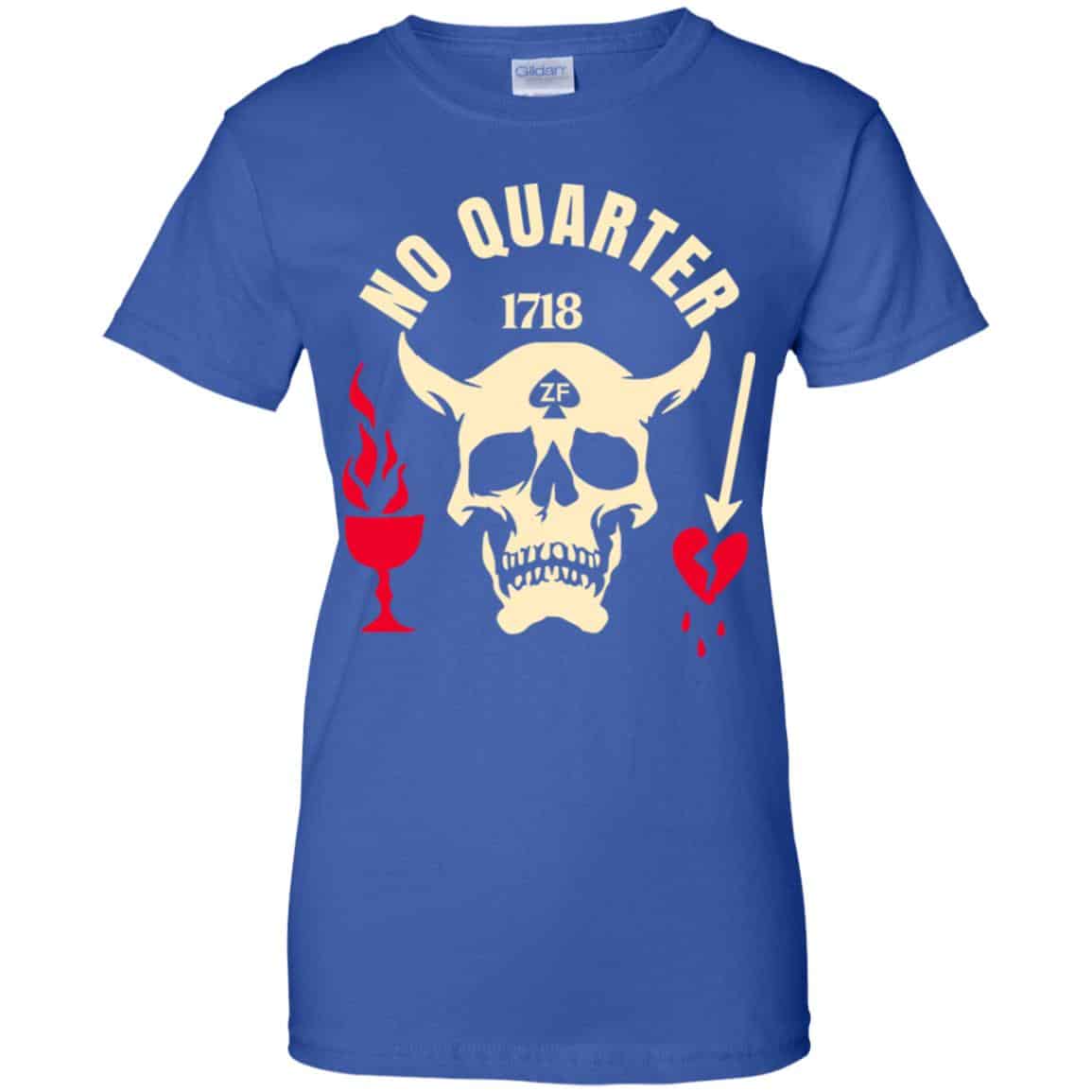 Black Beard No Quarter 1718 T-Shirts, Hoodie, Tank