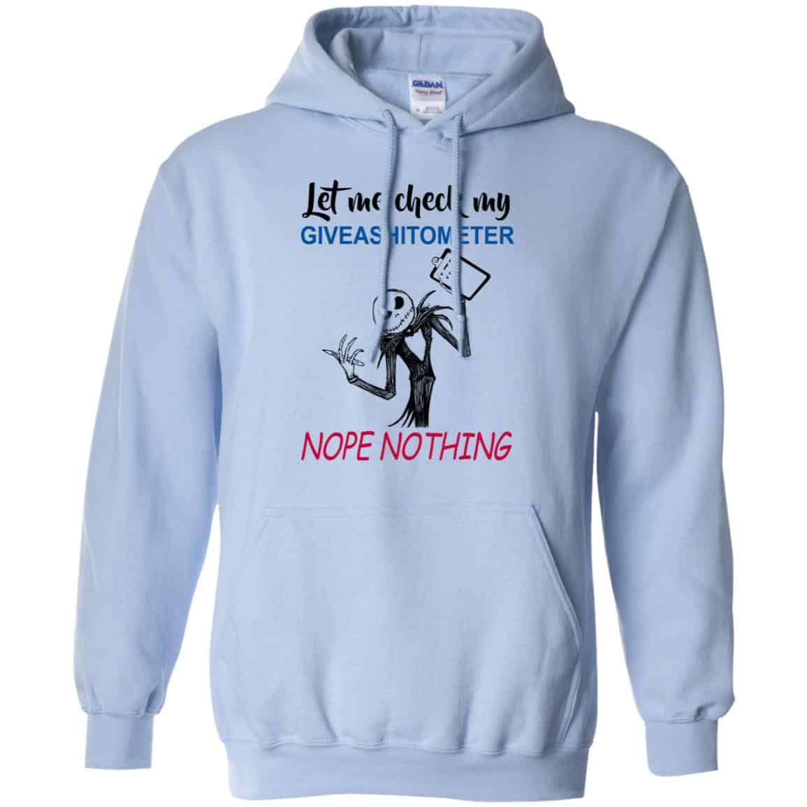 Let Me Check My Giveashitometer Nope Nothing T-Shirts, Hoodie, Tank