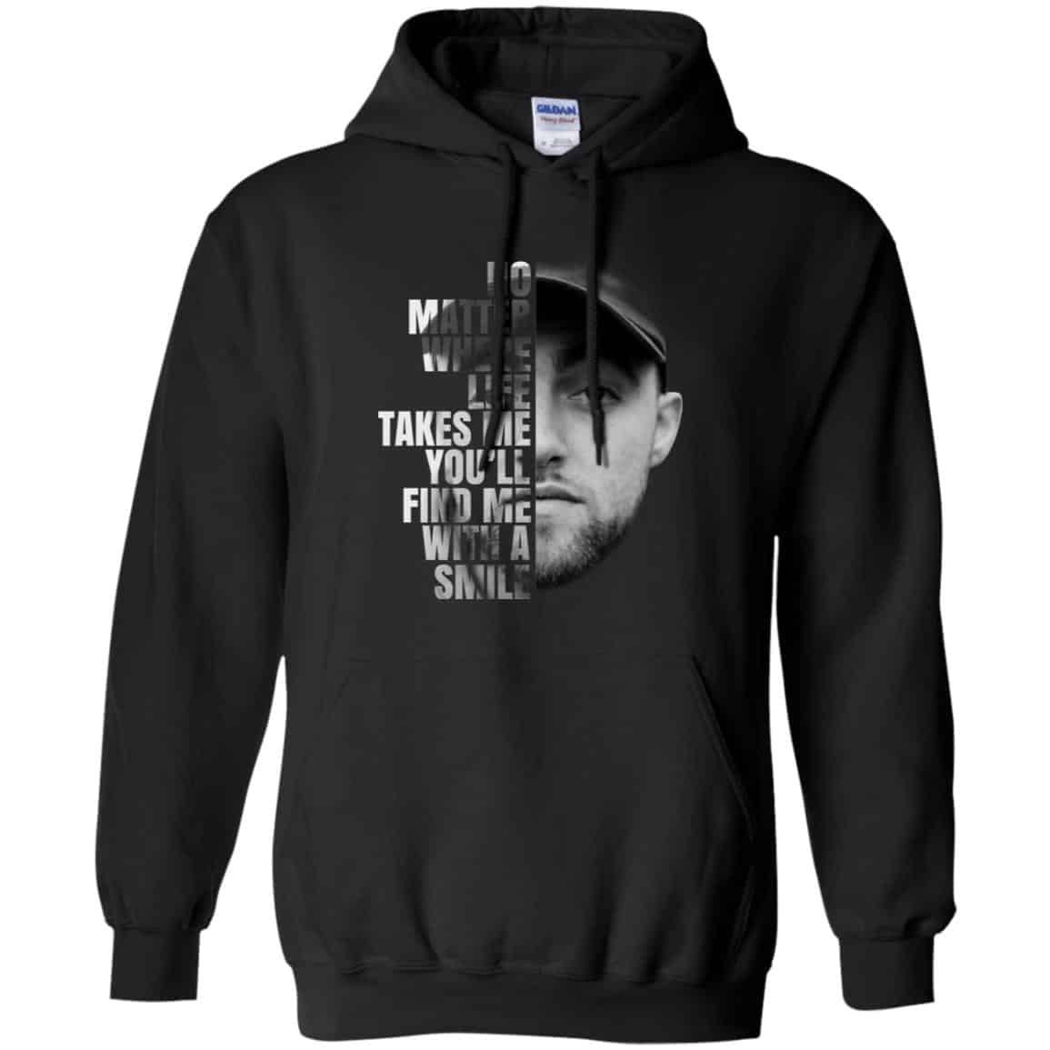 Mac Miller: No Matter Where Life Takes Me You’ll Find Me With A Smile T-Shirts, Hoodie, Tank