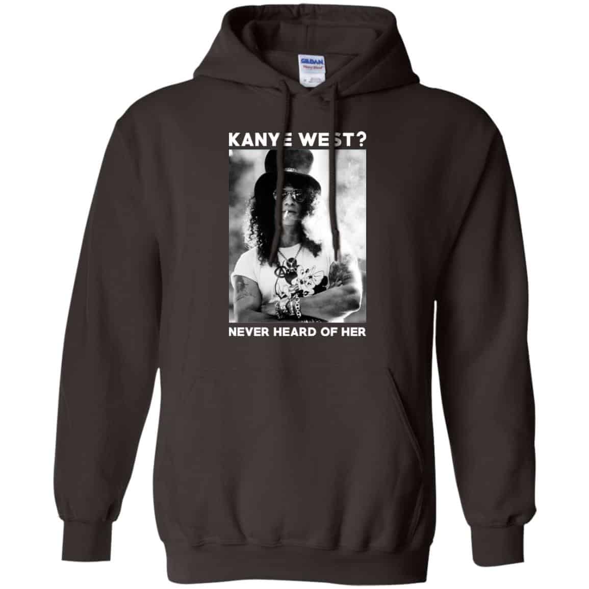 Guns N’ Roses: Kanye West? Never Heard Of Her – Guns N’ Roses T-Shirts, Hoodie, Tank