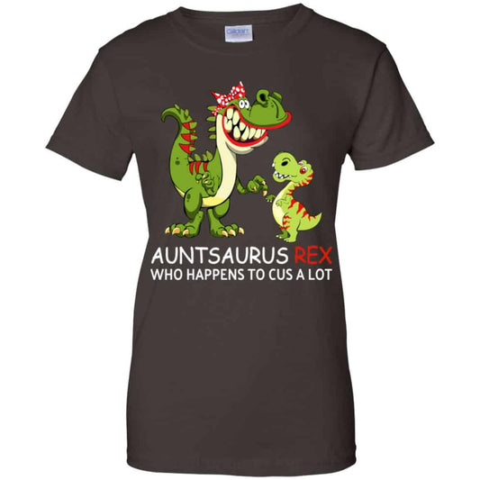 Auntsaurus Rex Who Happens To Cuss A Lot T-Shirts, Hoodie, Tank