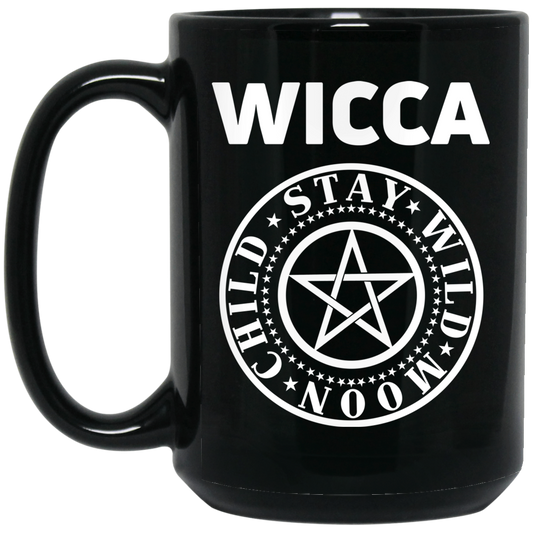 Wicca Child Stay Wild Moon Mug