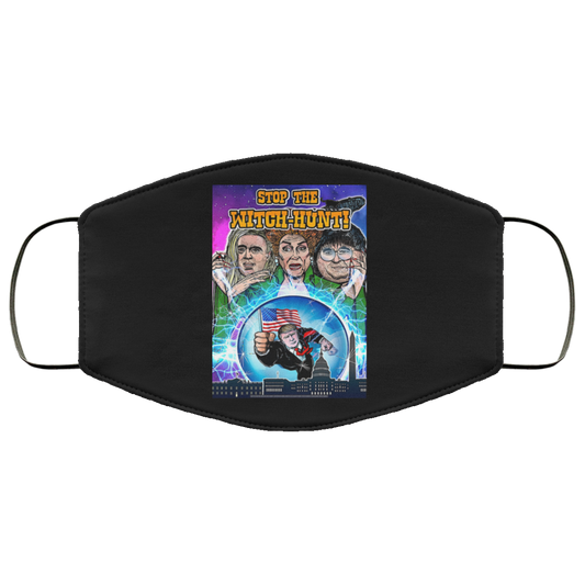 Donald Trump Stop The Witch-Hunt Face Mask