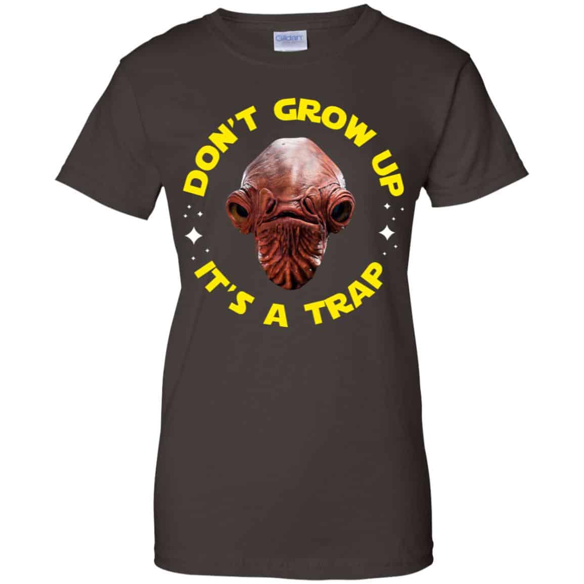 Don’t Grow Up It’s a Trap Admiral Ackbar Star Wars Parody Shirt, Hoodie, Tank