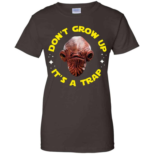 Don’t Grow Up It’s a Trap Admiral Ackbar Star Wars Parody Shirt, Hoodie, Tank