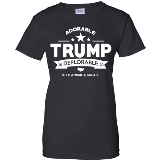 
	Adorable Trump Deplorable 2020 Keep America Great Shirt, Hoodie, Tank