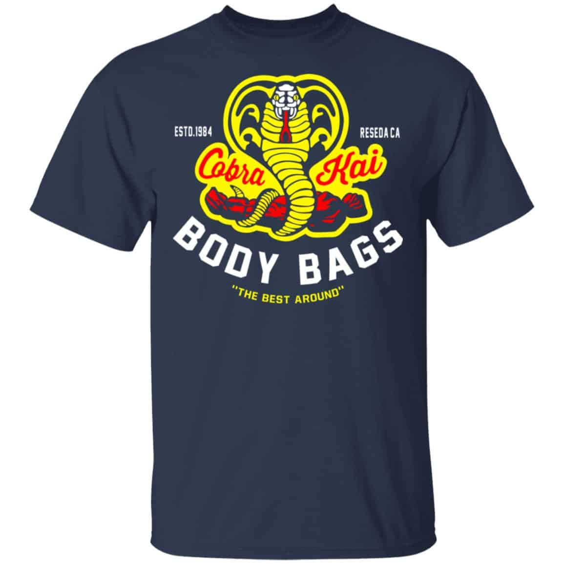 Cobra Kai Body Bags Karate Kid Parody Fan Art Shirt, Hoodie, Tank