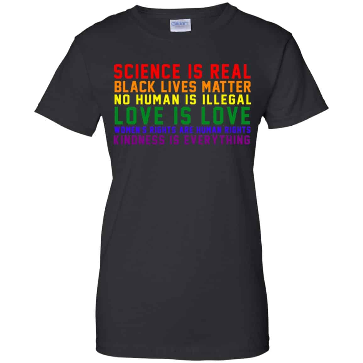 
	Science Is Real Black Lives Matter No Human Is Illegal – LGBT Shirt, Hoodie, Tank
