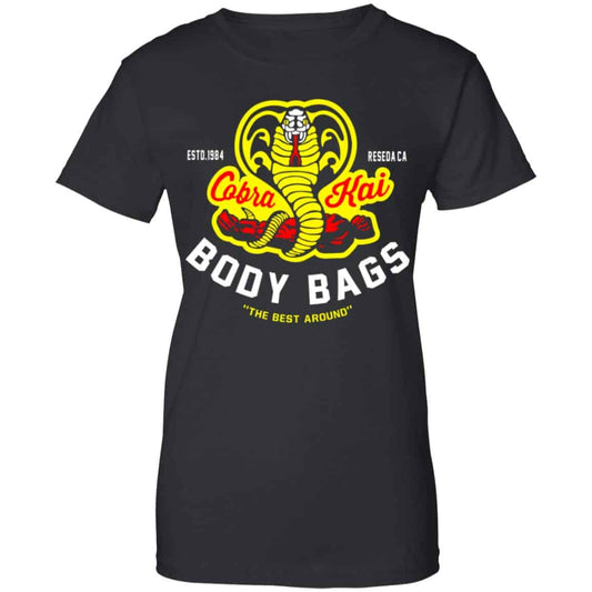 
	Cobra Kai Body Bags Karate Kid Parody Fan Art Shirt, Hoodie, Tank