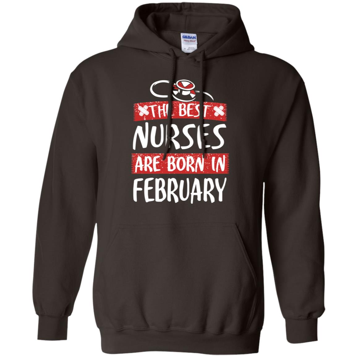 The Best Nurses Are Born In February Birthday T-Shirts, Hoodie, Tank
