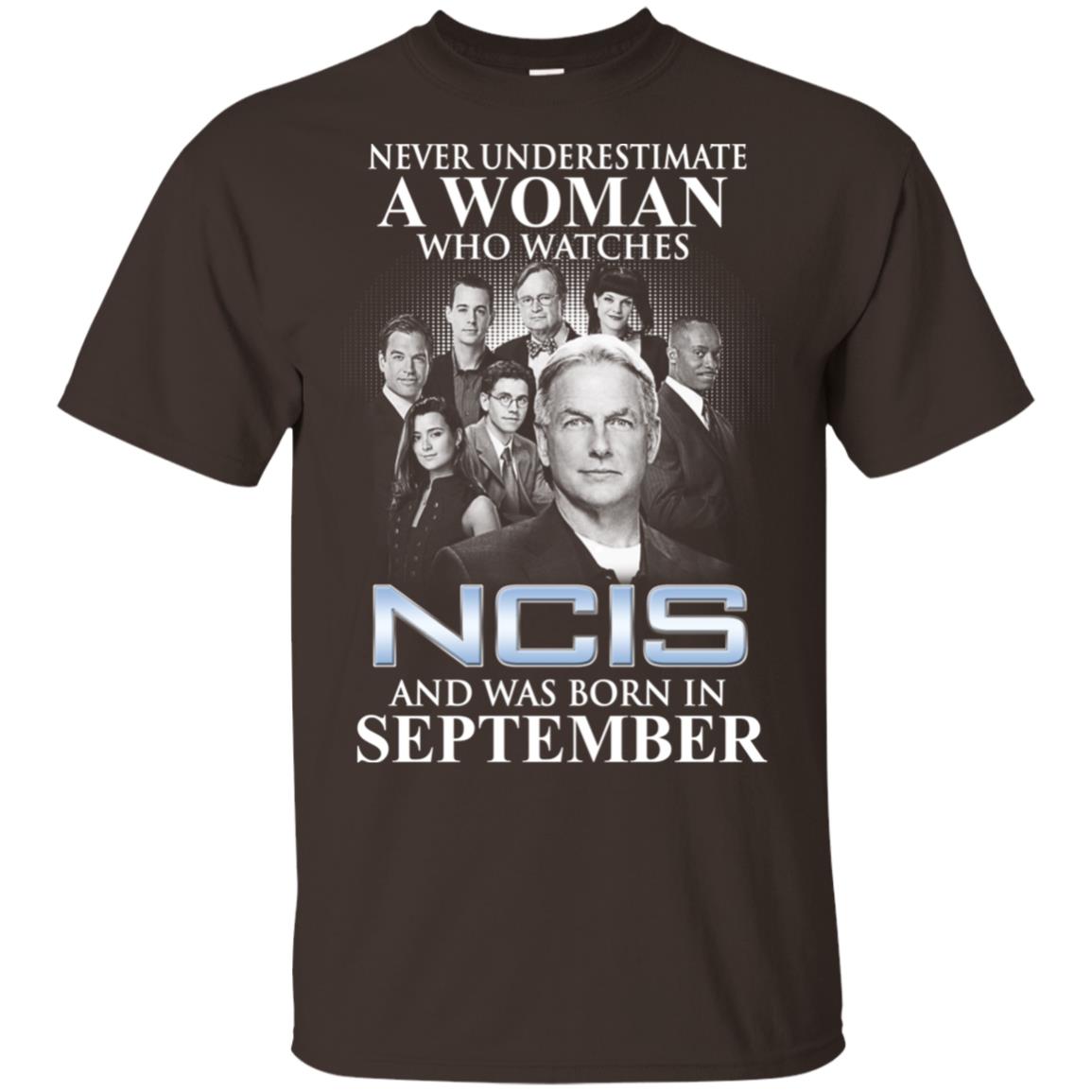 A Woman Who Watches NCIS And Was Born In September T-Shirts, Hoodie, Tank