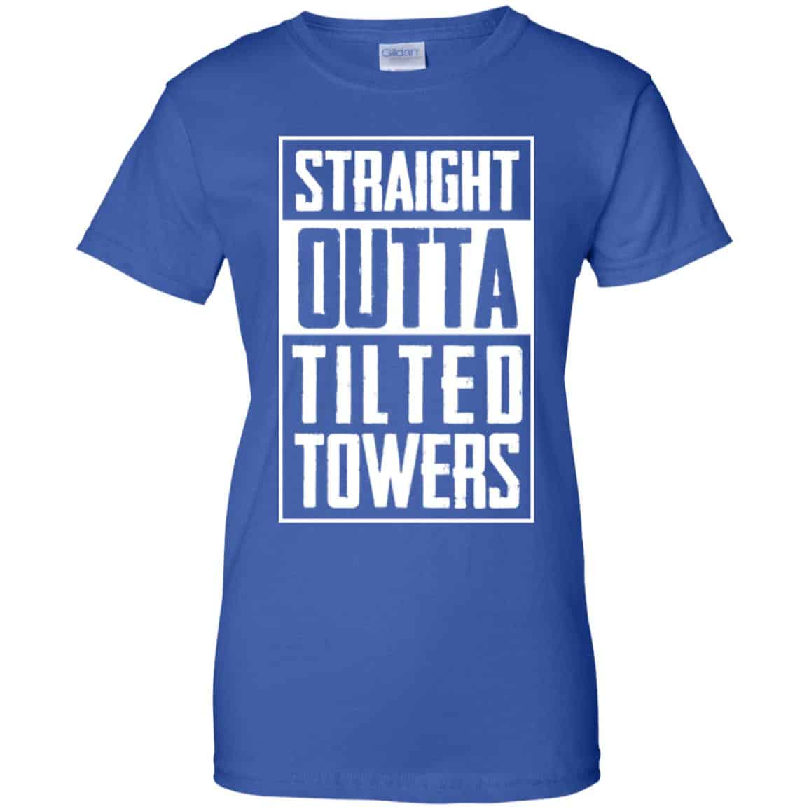 Straight Outta Tilted Towers T-Shirts, Hoodie, Tank