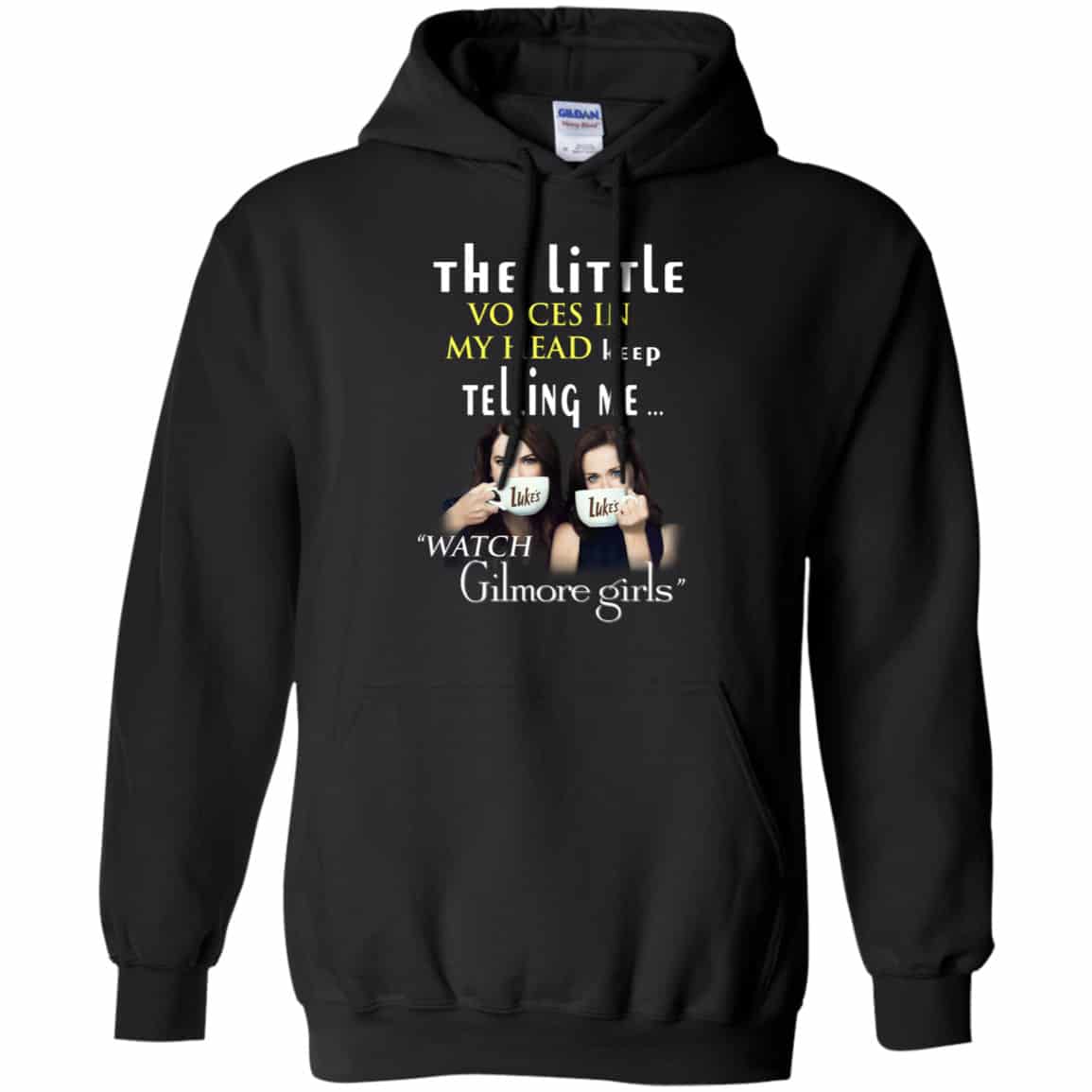 The Little Voices In My Head Keep Telling Me Watch Gilmore Girls Shirt, Hoodie, Tank