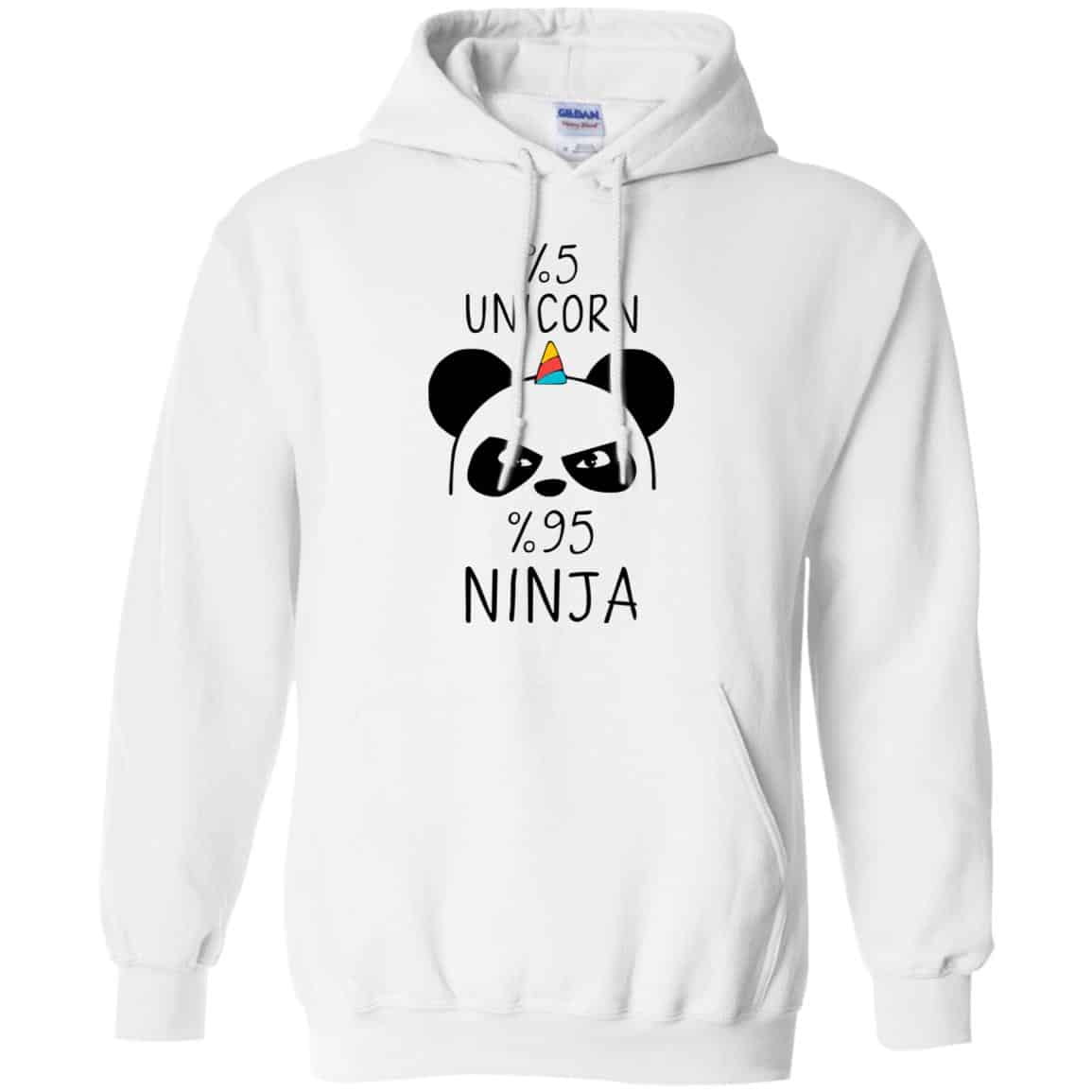 Pandacorn 5% Unicorn 95% Ninja T-Shirts, Hoodie, Tank