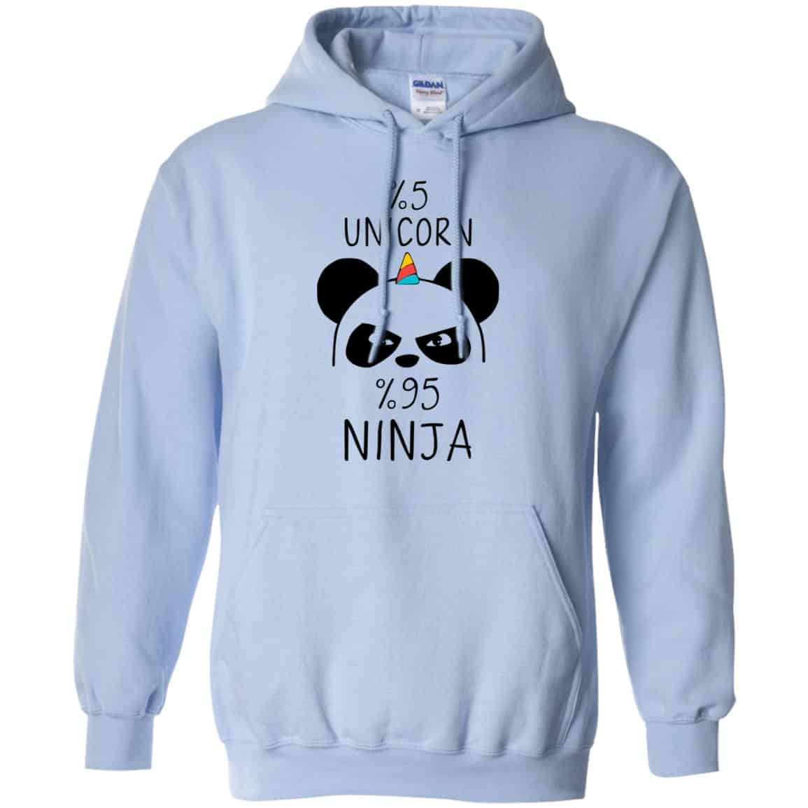 Pandacorn 5% Unicorn 95% Ninja T-Shirts, Hoodie, Tank
