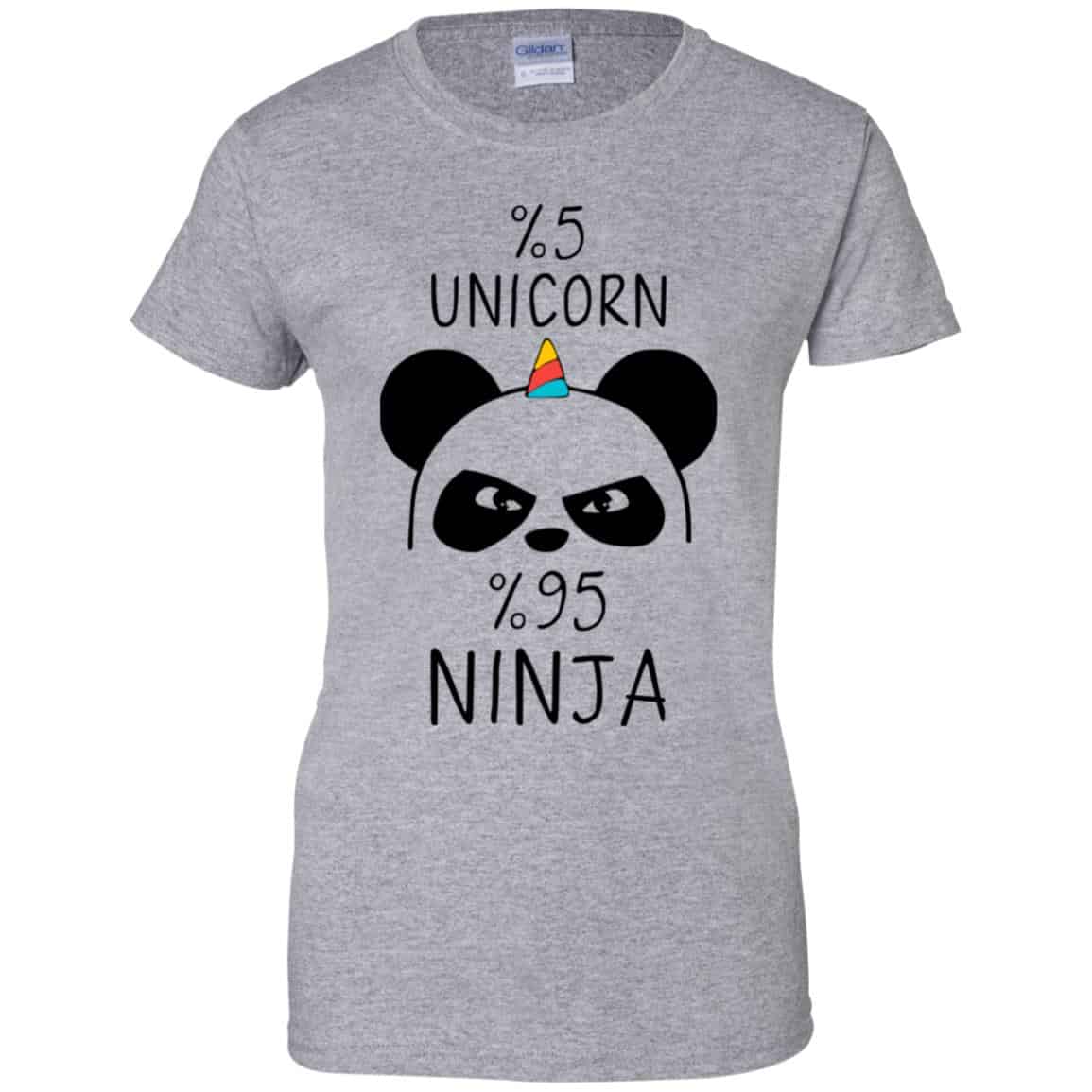 Pandacorn 5% Unicorn 95% Ninja T-Shirts, Hoodie, Tank