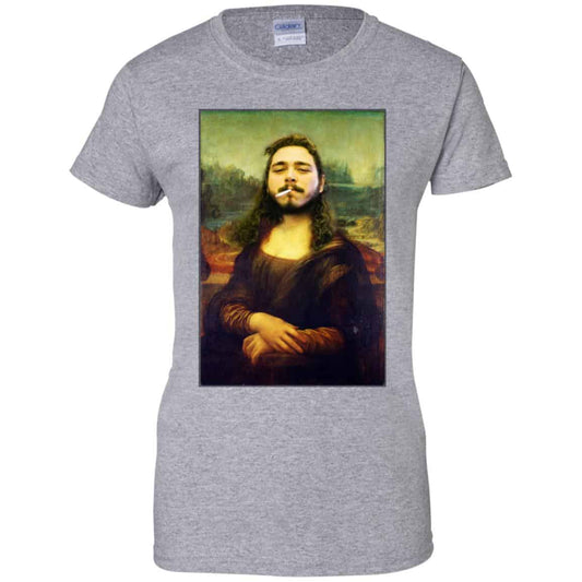 Post Malone Mona Lisa Smoking T-Shirts, Hoodie, Tank