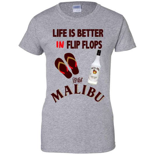 Life Is Better In Flip Flops With Malibu T-Shirts, Hoodie, Tank