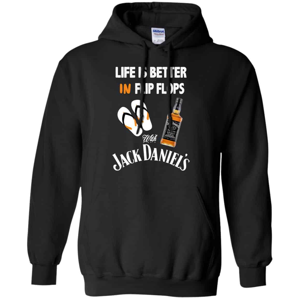 Life Is Better In Flip Flops With Jack Daniel’s T-Shirts, Hoodie, Tank