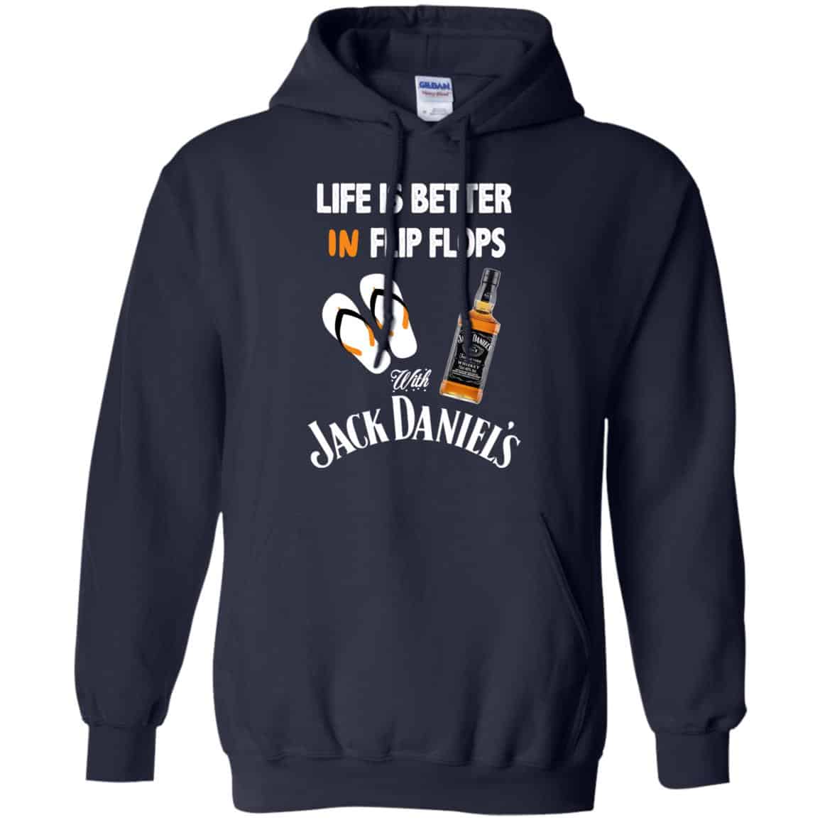 Life Is Better In Flip Flops With Jack Daniel’s T-Shirts, Hoodie, Tank