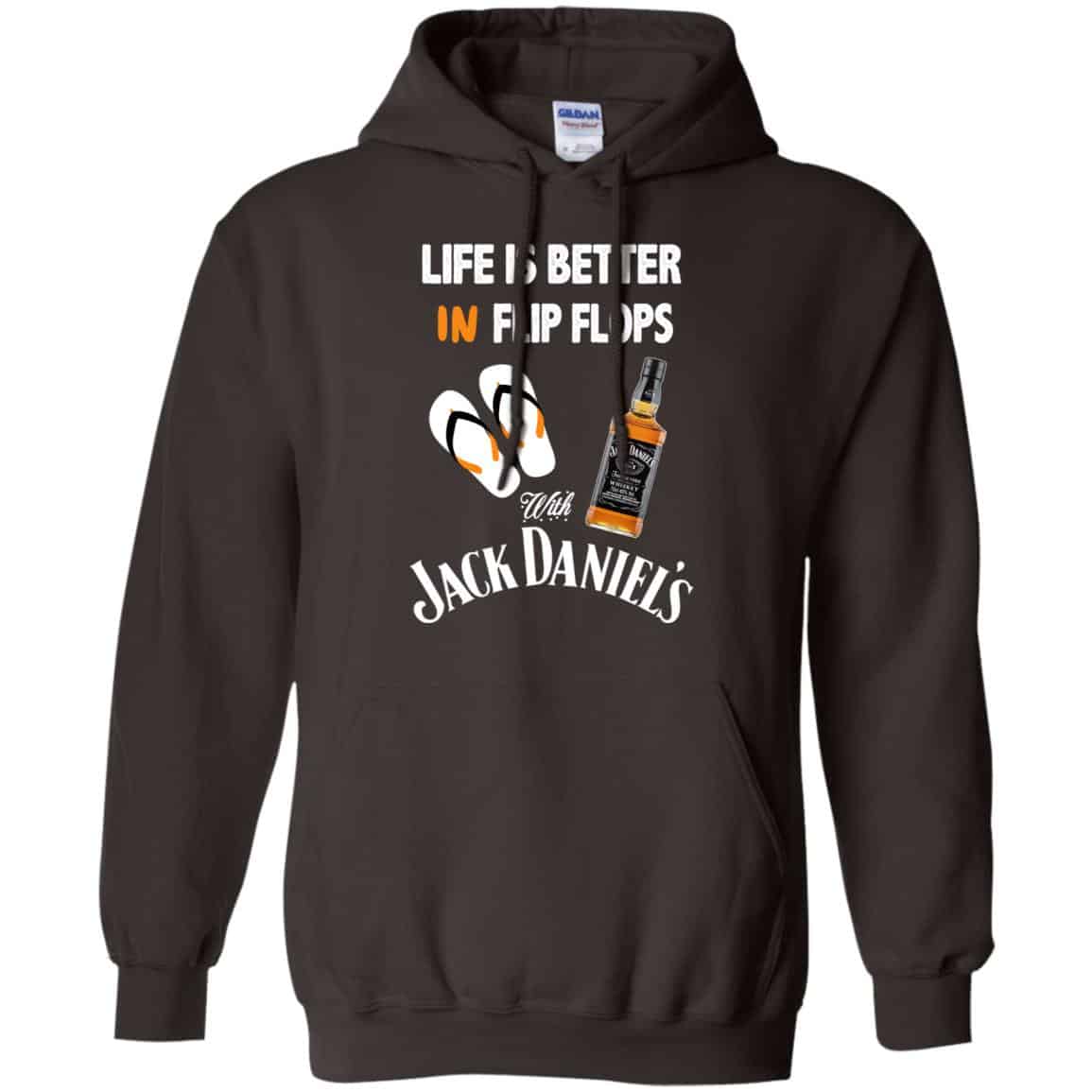 Life Is Better In Flip Flops With Jack Daniel’s T-Shirts, Hoodie, Tank