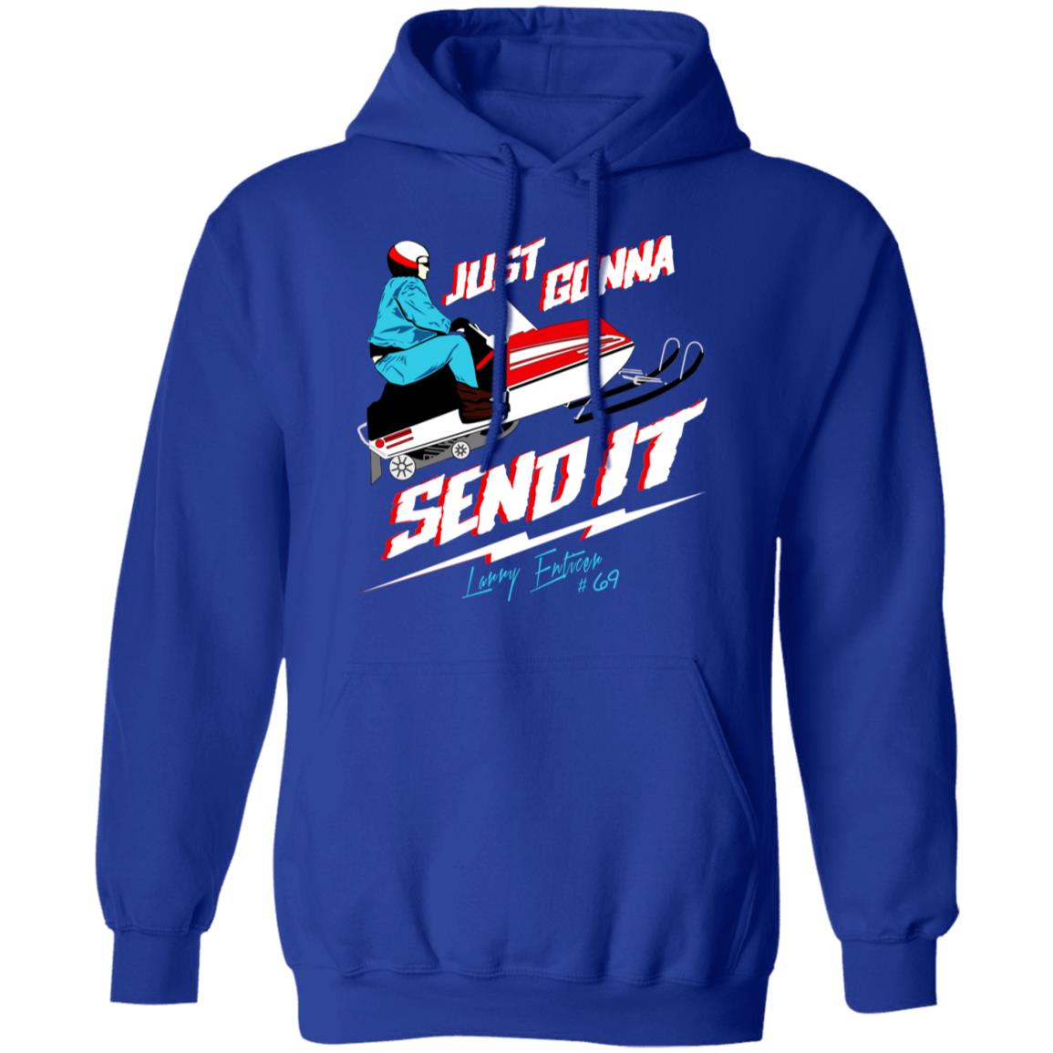 Just Gonna Send It Larry Enticer #69 Shirt, Hoodie, Tank