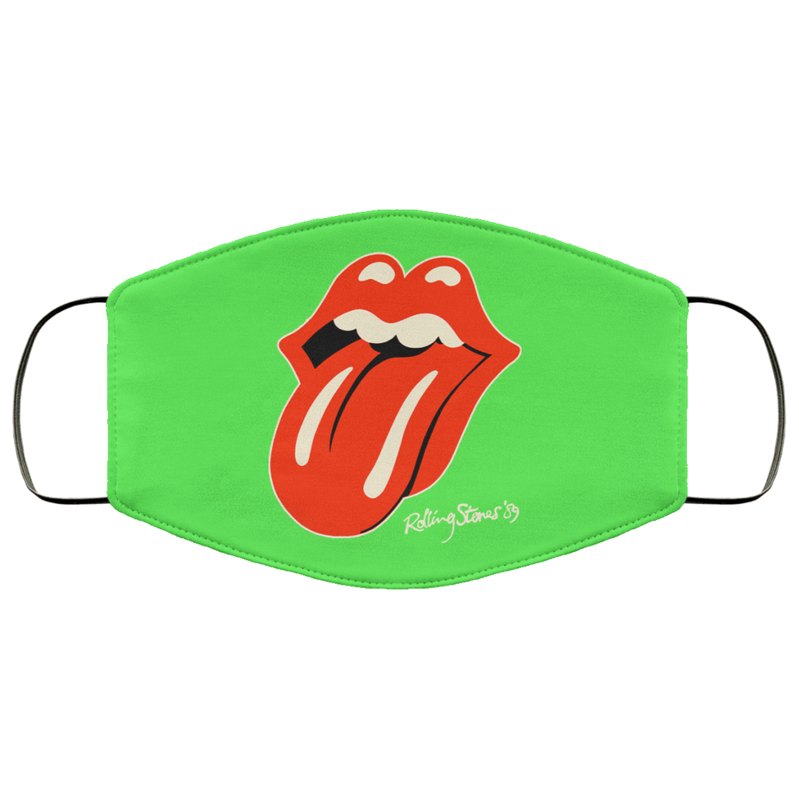 The Rolling Stones 1989 Tour Face Mask