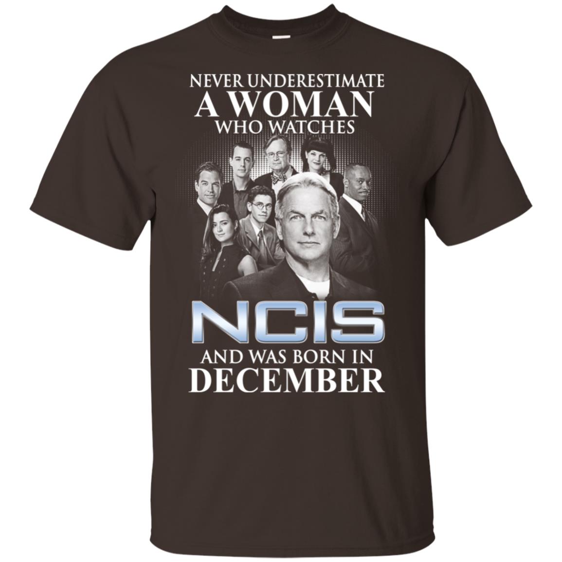 A Woman Who Watches NCIS And Was Born In December T-Shirts, Hoodie, Tank
