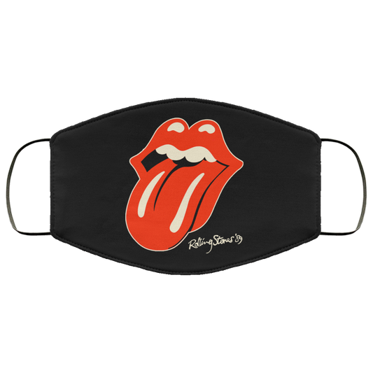 The Rolling Stones 1989 Tour Face Mask