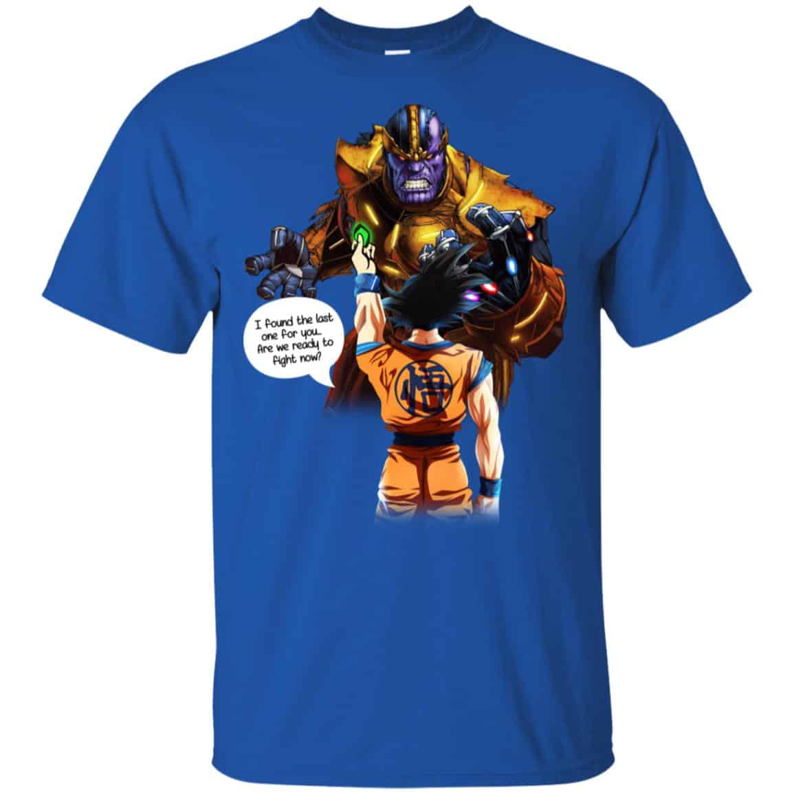 Songoku And Thanos Mashup T-Shirts, Hoodie, Tank