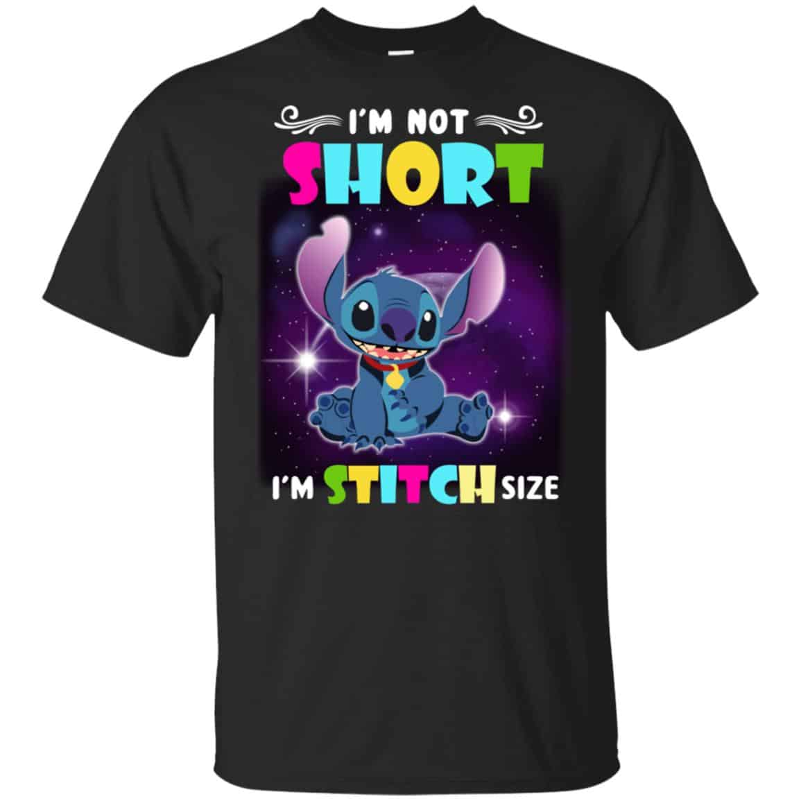I’m Not Short I’m Stitch Size T-Shirts, Hoodie, Tank