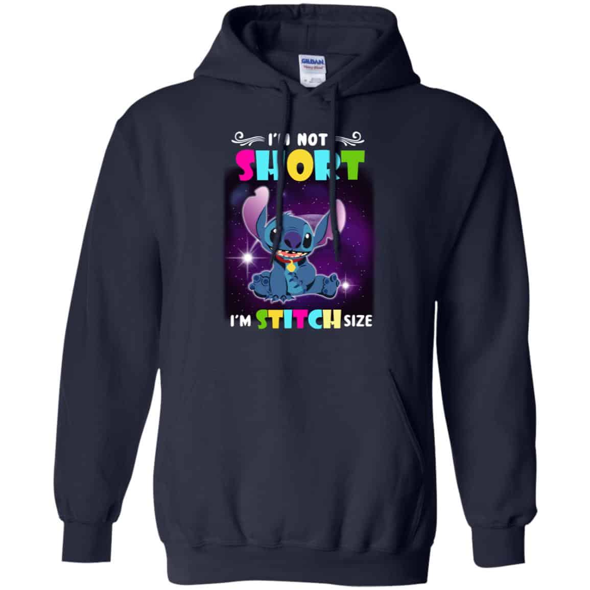 I’m Not Short I’m Stitch Size T-Shirts, Hoodie, Tank
