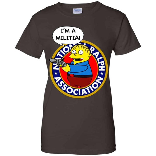Ralph Wiggum I’m A Militia T-Shirts, Hoodie, Tank