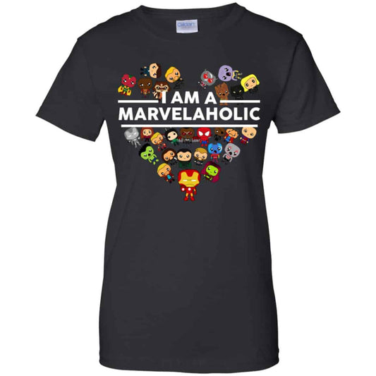 
	I Am A Marvelaholic T-Shirts, Hoodie, Tank